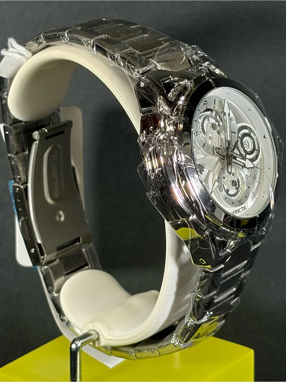 Invicta S1 Rally Men’s Watch 44mm Silver 79011 – Brand New